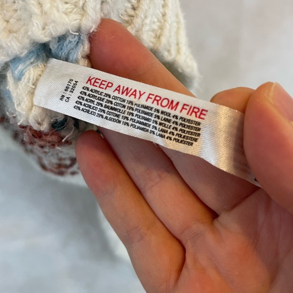 Anthropologie | Daily Practice Multicoloured Wool Cropped Sweater Size S/XS - Picture 12 of 13